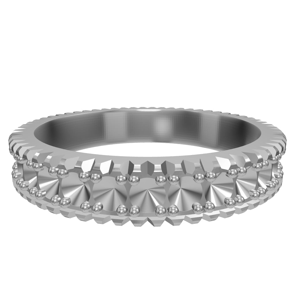 Pavé-Set Eternity Band