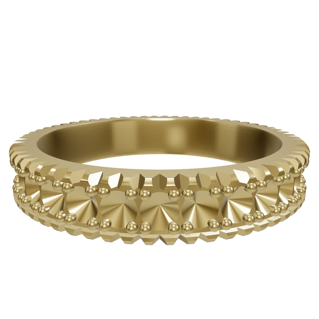 Pavé-Set Eternity Band