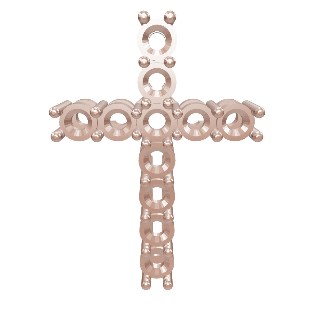 1.1 Carat Cross Pendant