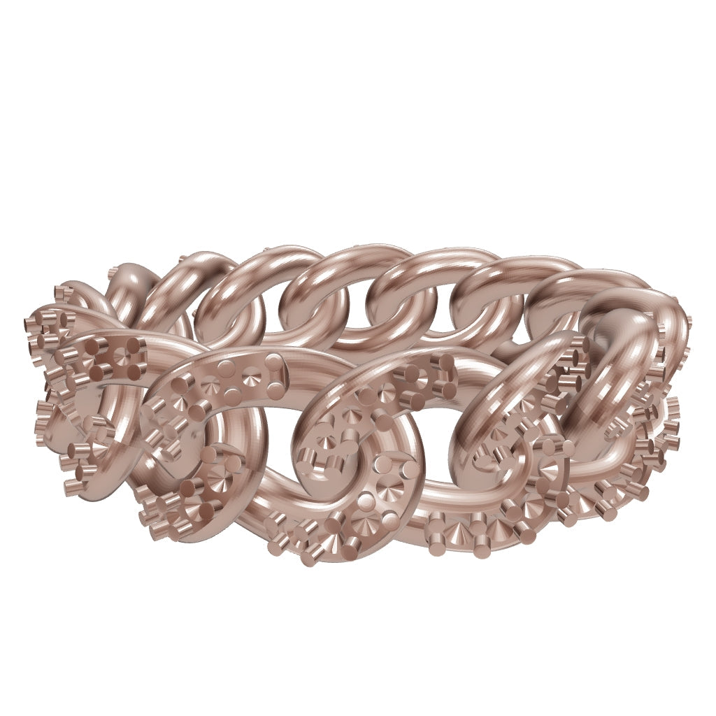 Men’s Diamond Cuban Ring