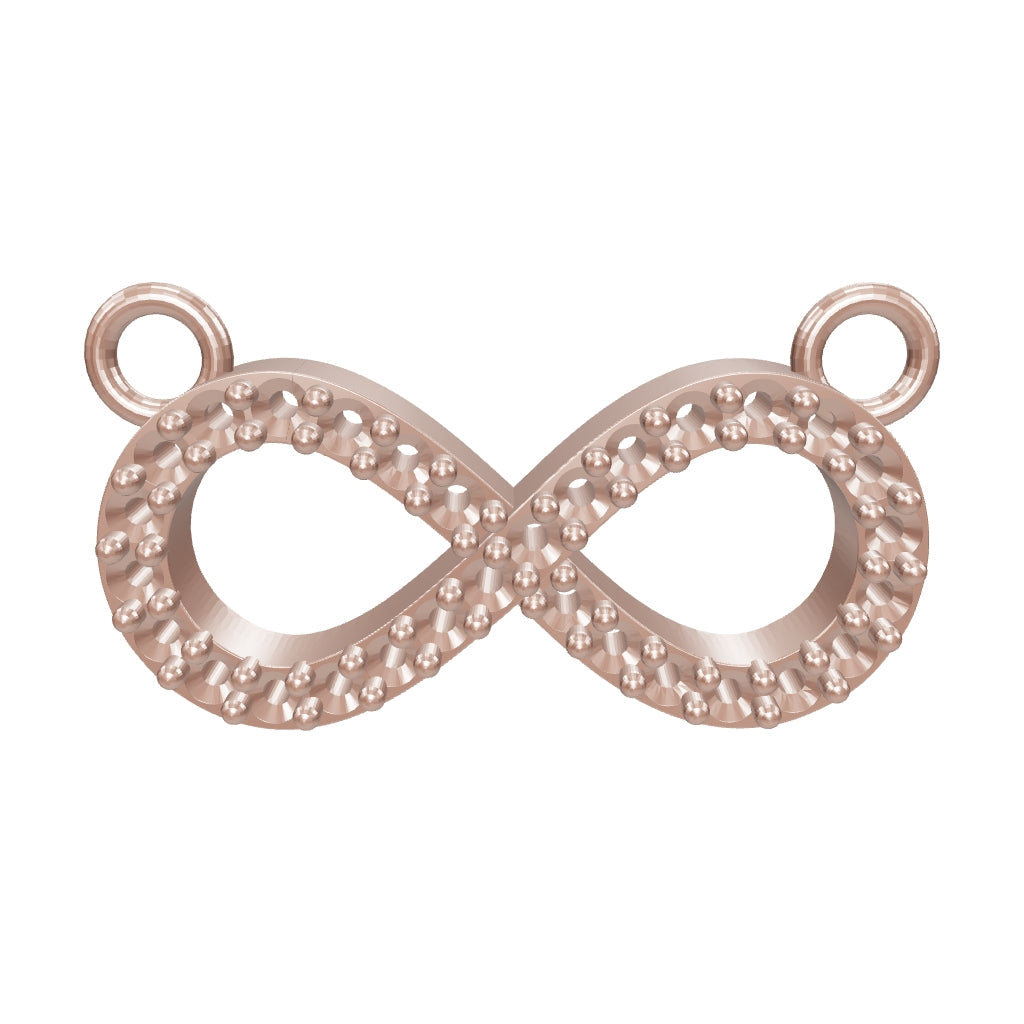 Infinite Pendant with Stones