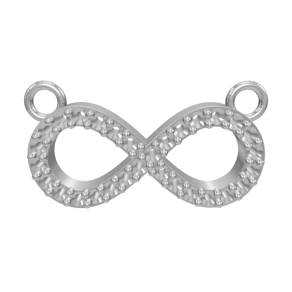 Infinite Pendant with Stones
