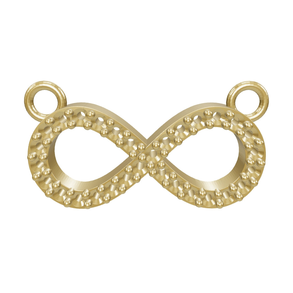 Infinite Pendant with Stones