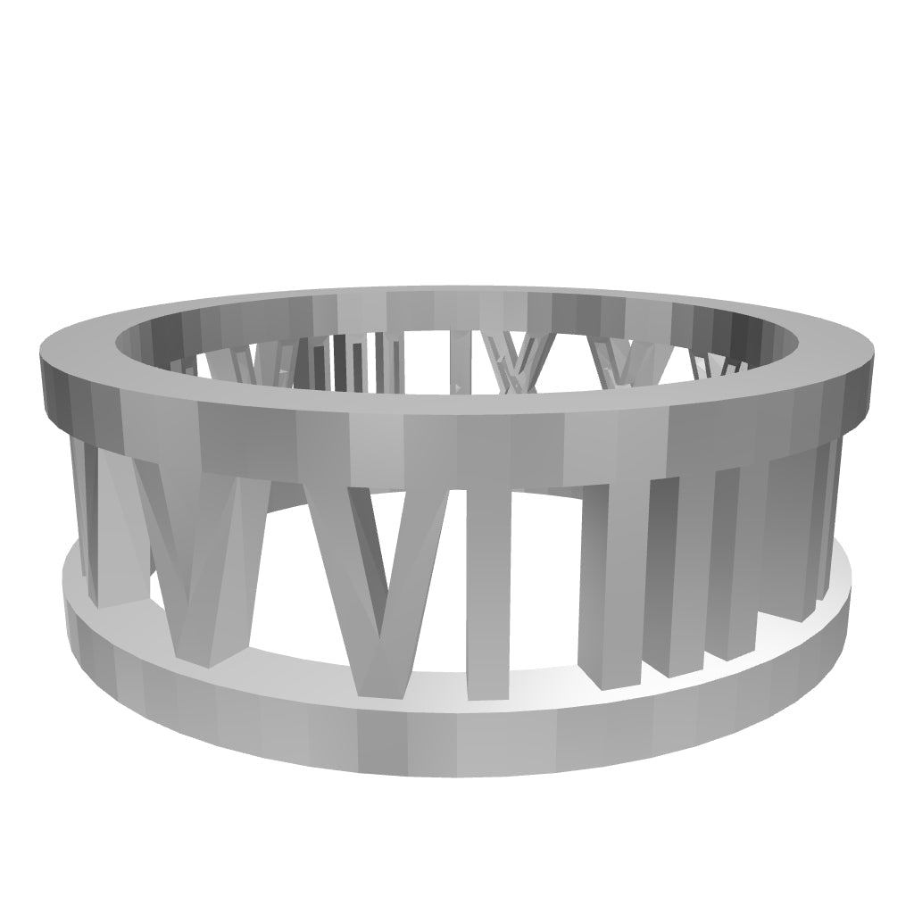 Roman Numeral Ring