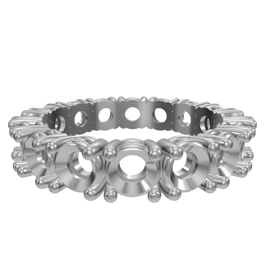 Prong-Set Eternity Band